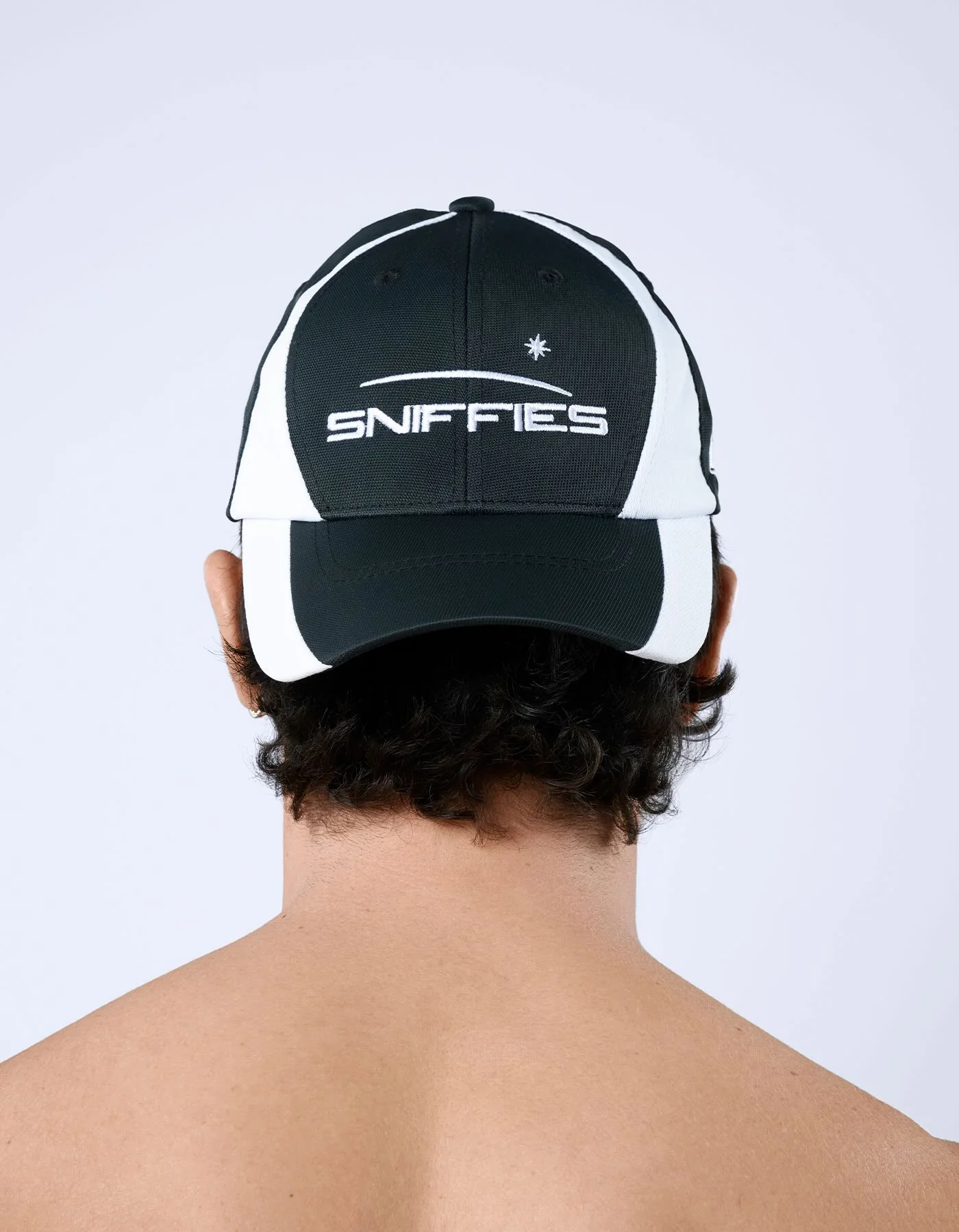 HOT4COACH Sport Logo Hat - Black/White - Image 4