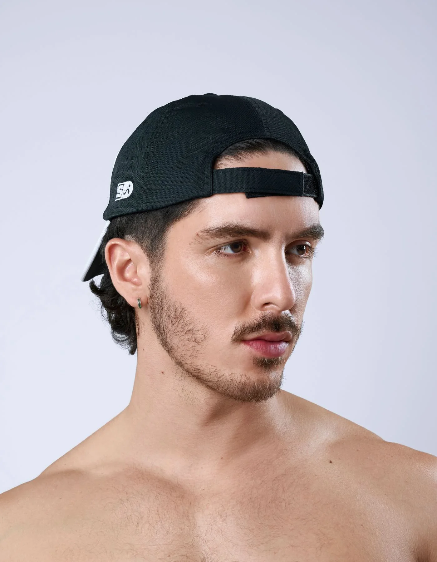 HOT4COACH Sport Logo Hat - Black/White - Image 5