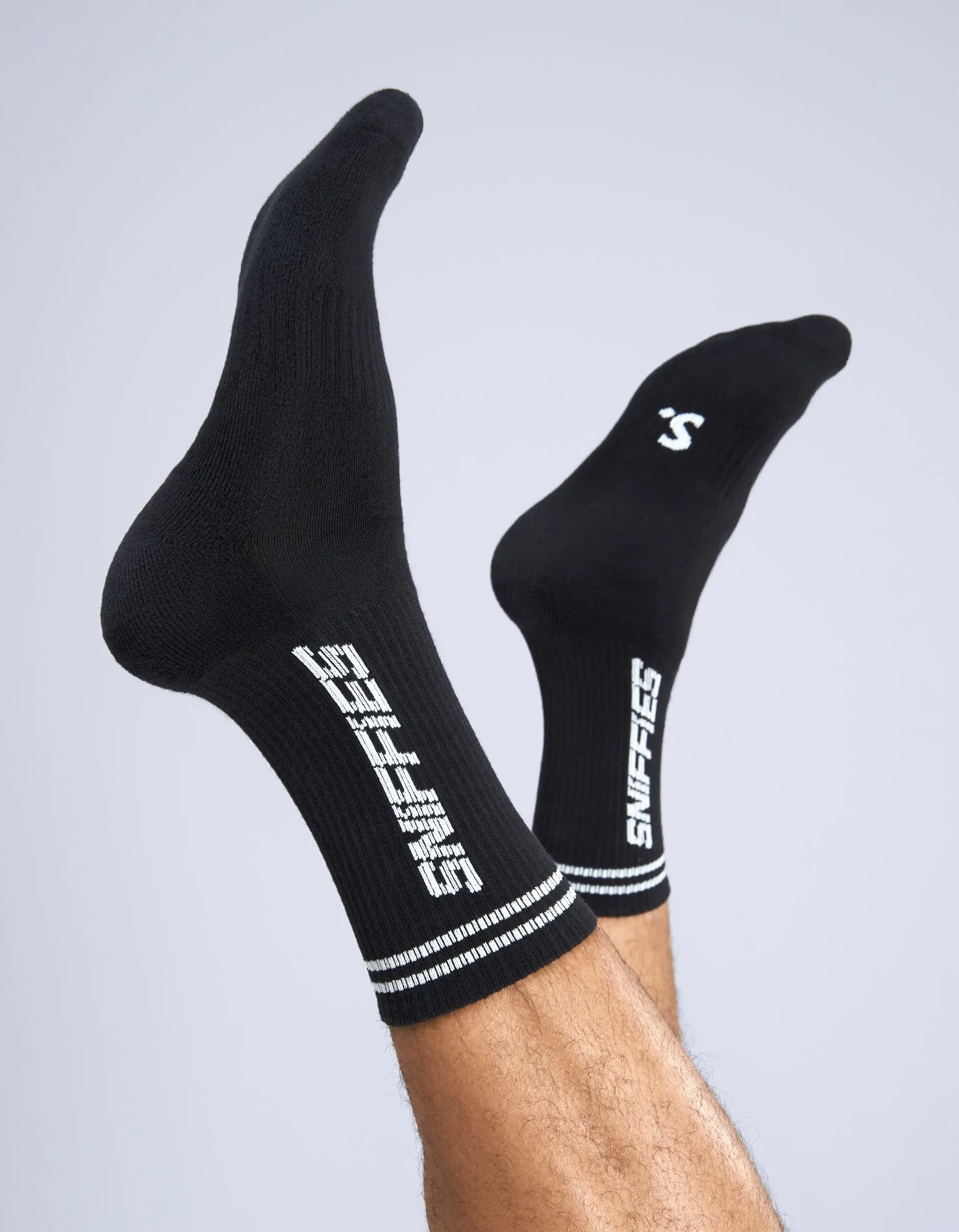 Athletic Logo Sock - Black - Image 3
