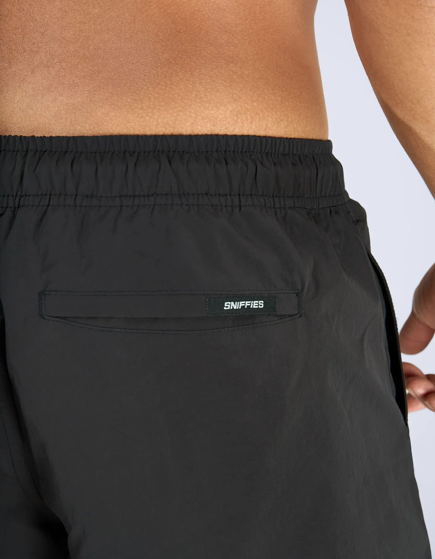 Cargo Swim Short - Black - Image 5