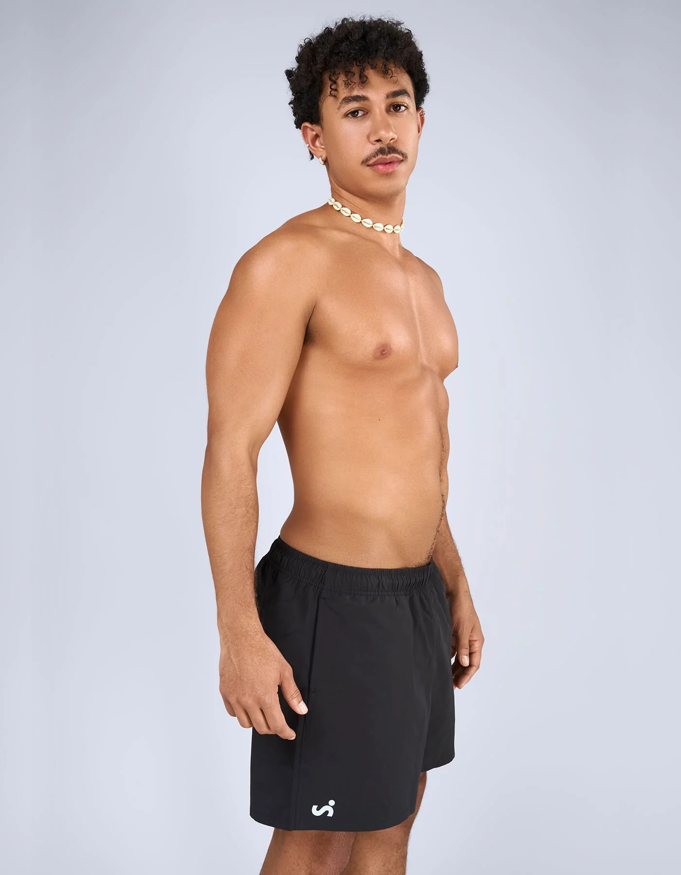 Cargo Swim Short - Black - Image 6