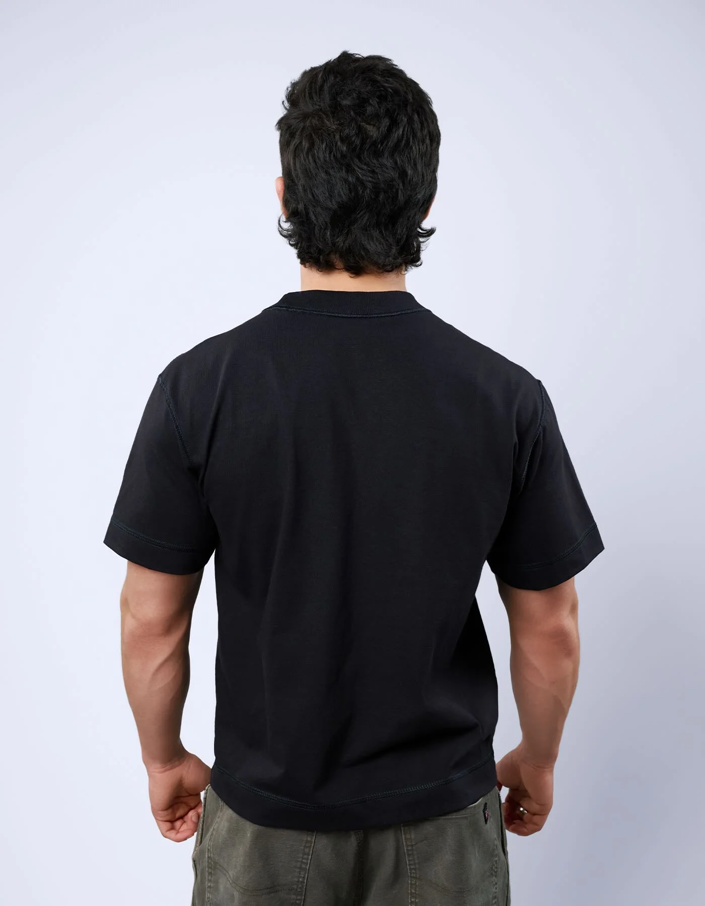 Optical Logo Tee - Black - Image 3