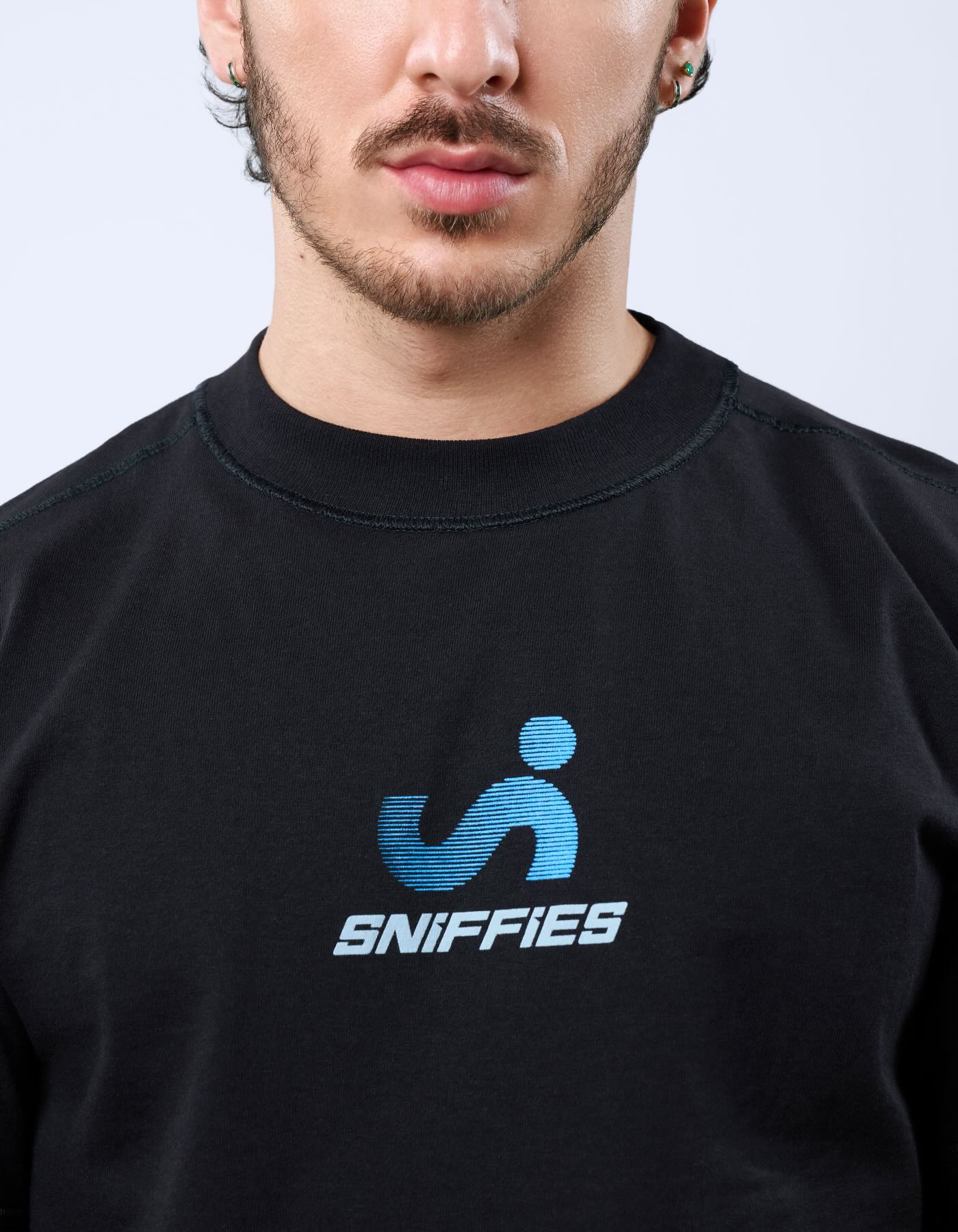 Optical Logo Tee - Black - Image 4