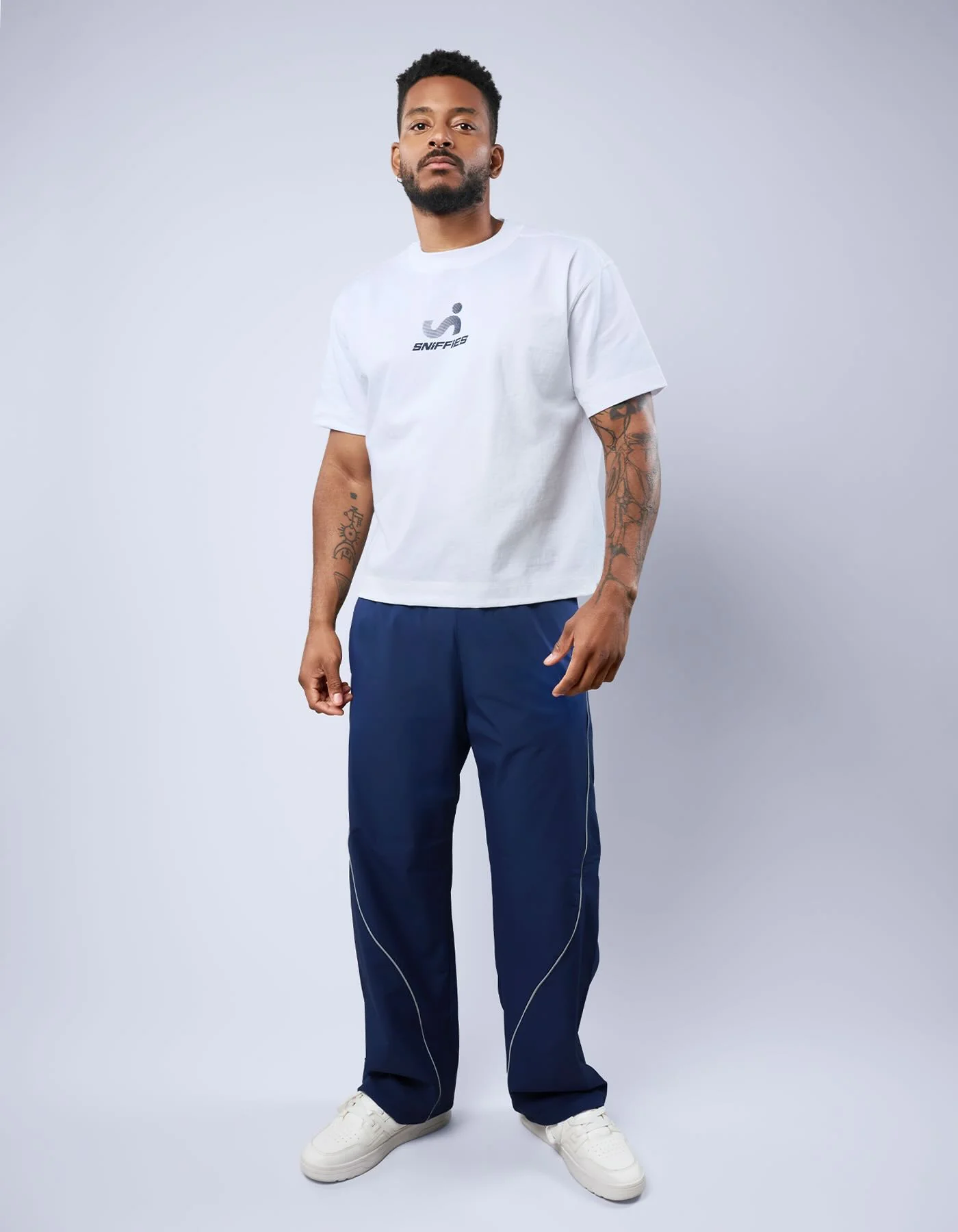 Optical Logo Tee - White - Image 5