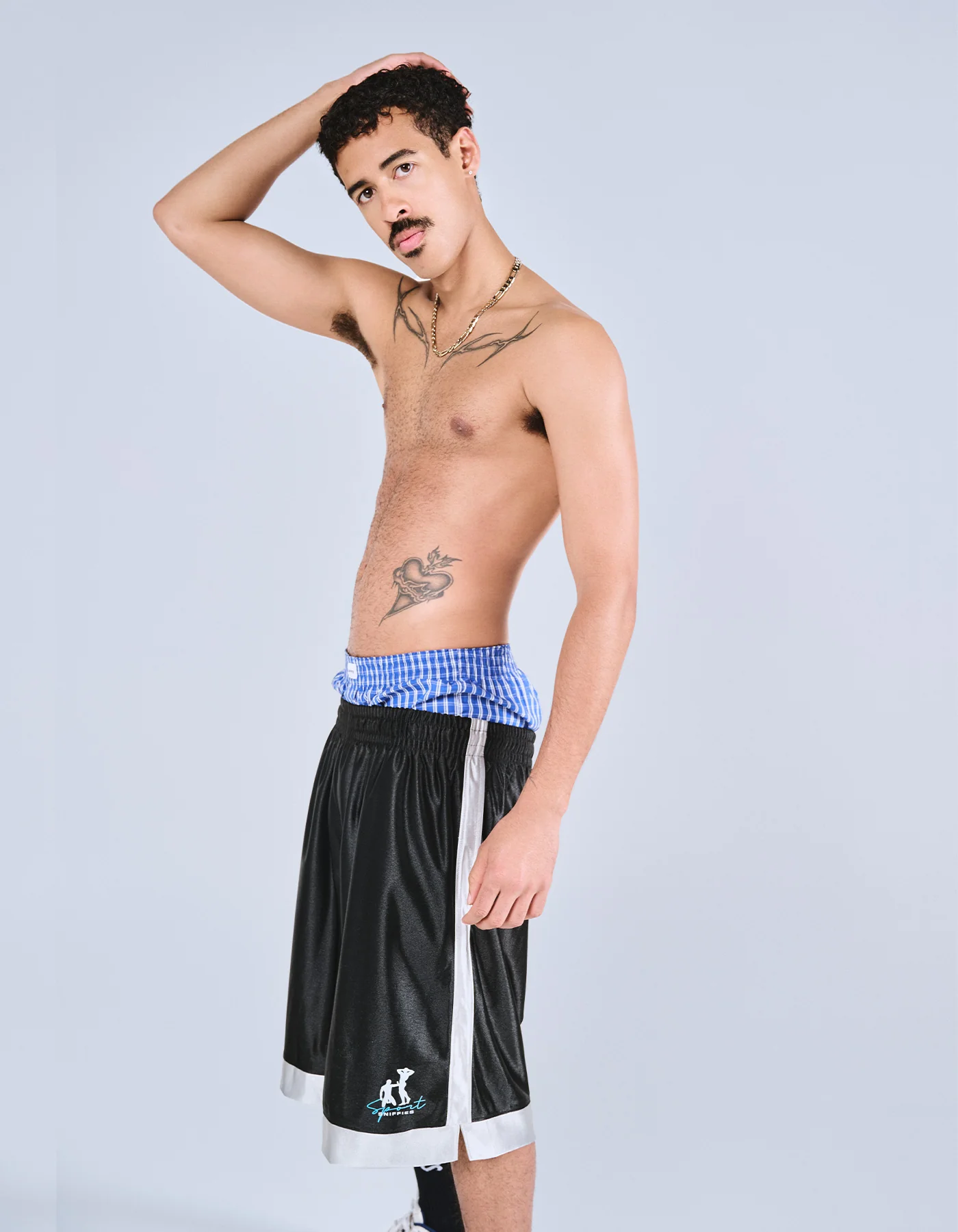DL Basketball Shorts - Black - Image 4