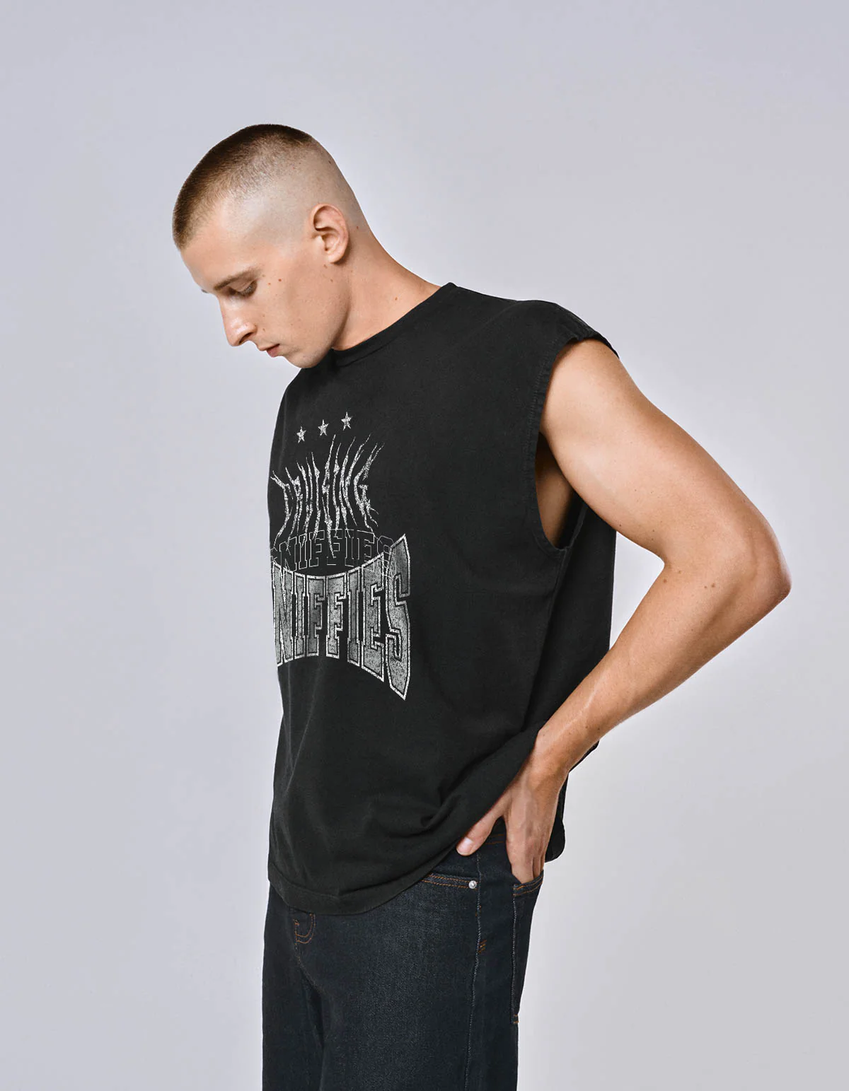 Metal Long Muscle Tank - Image 3