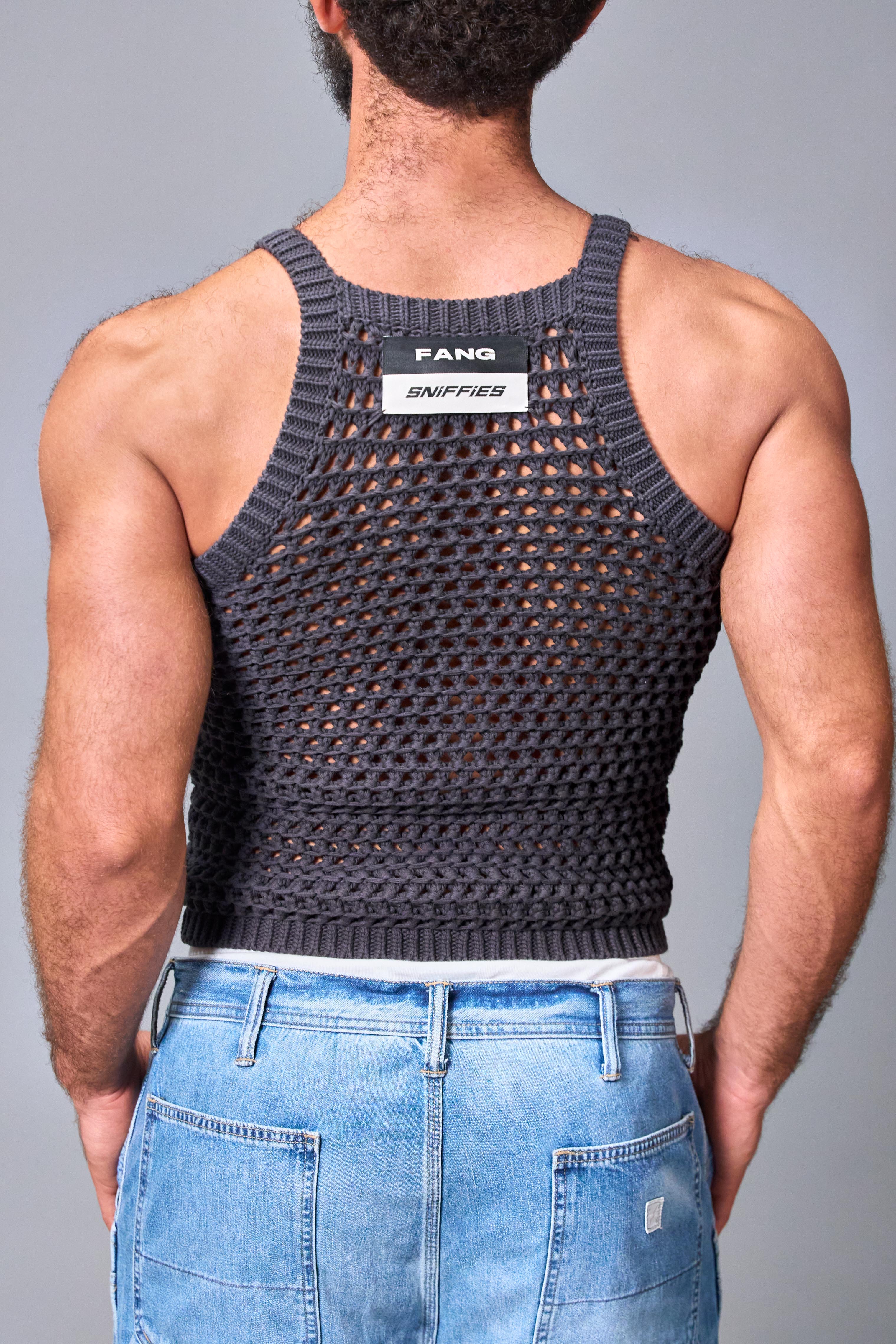 FANG X Sniffies Pointelle Loop Tank - Image 4