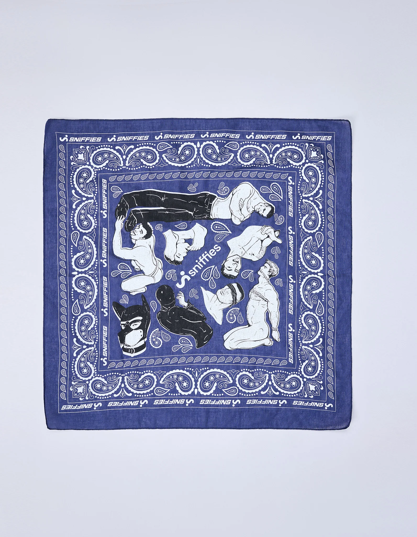 Hanky Code Navy Bandana