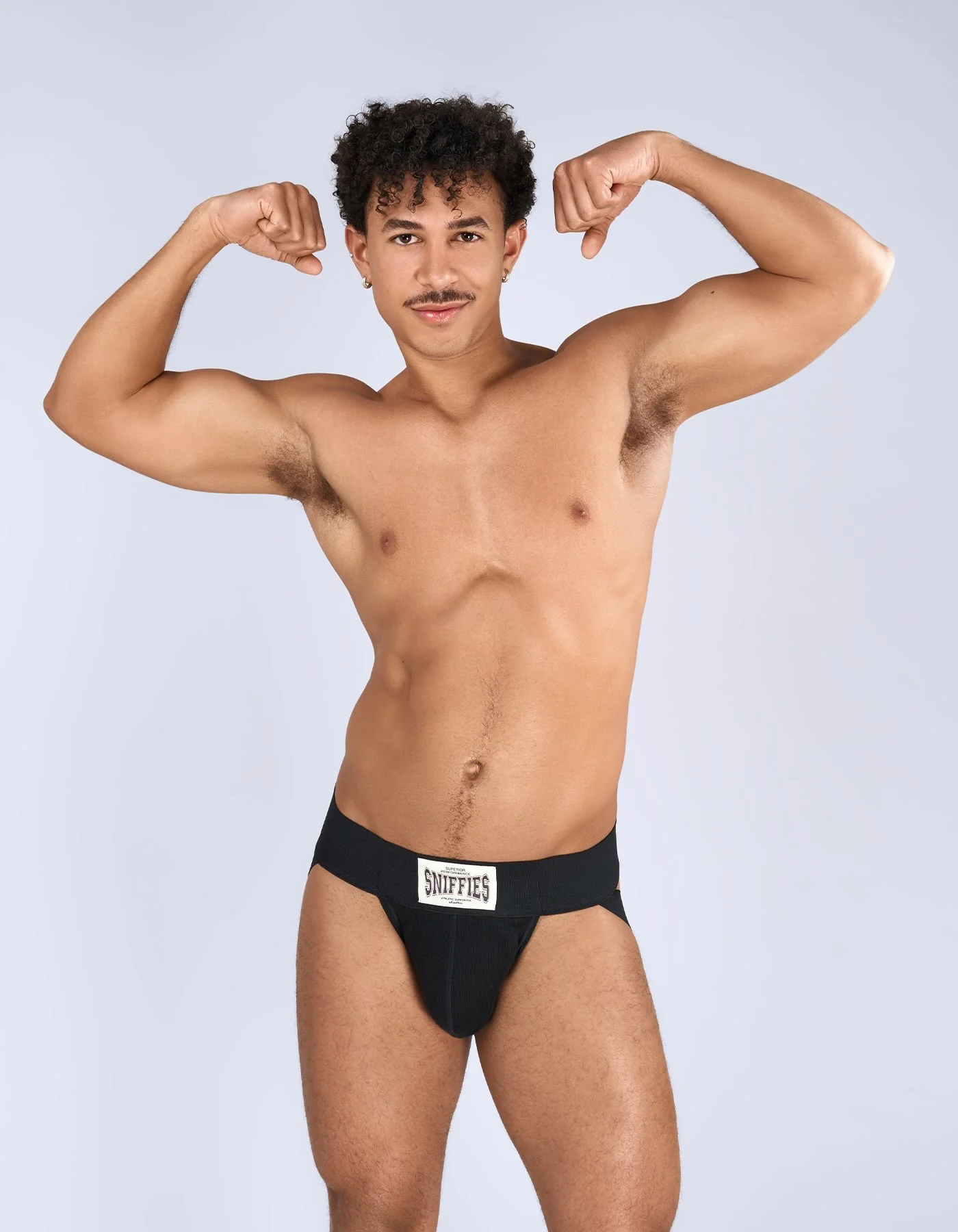 Hard Cup Jock - Black - Image 4