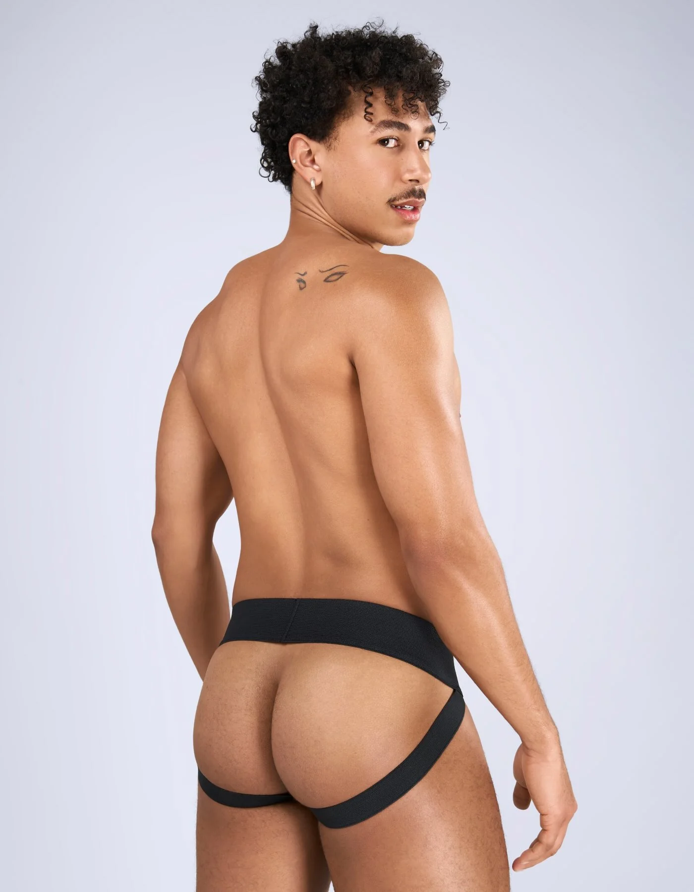 Hard Cup Jock - Black - Image 5