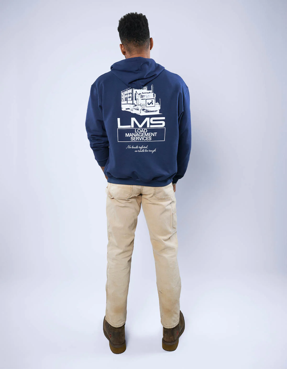 Load Management Service Zip Up Hoodie - Image 5