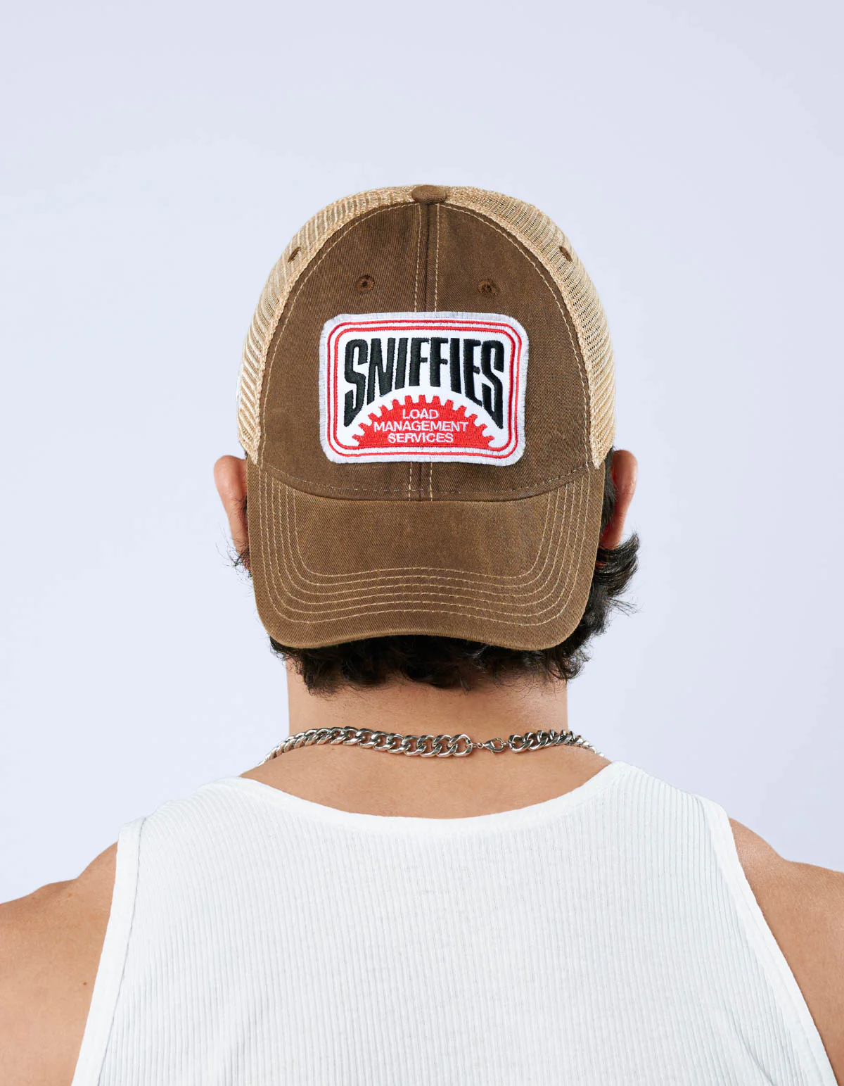 Load Management Services Trucker Hat - Brown - Image 3