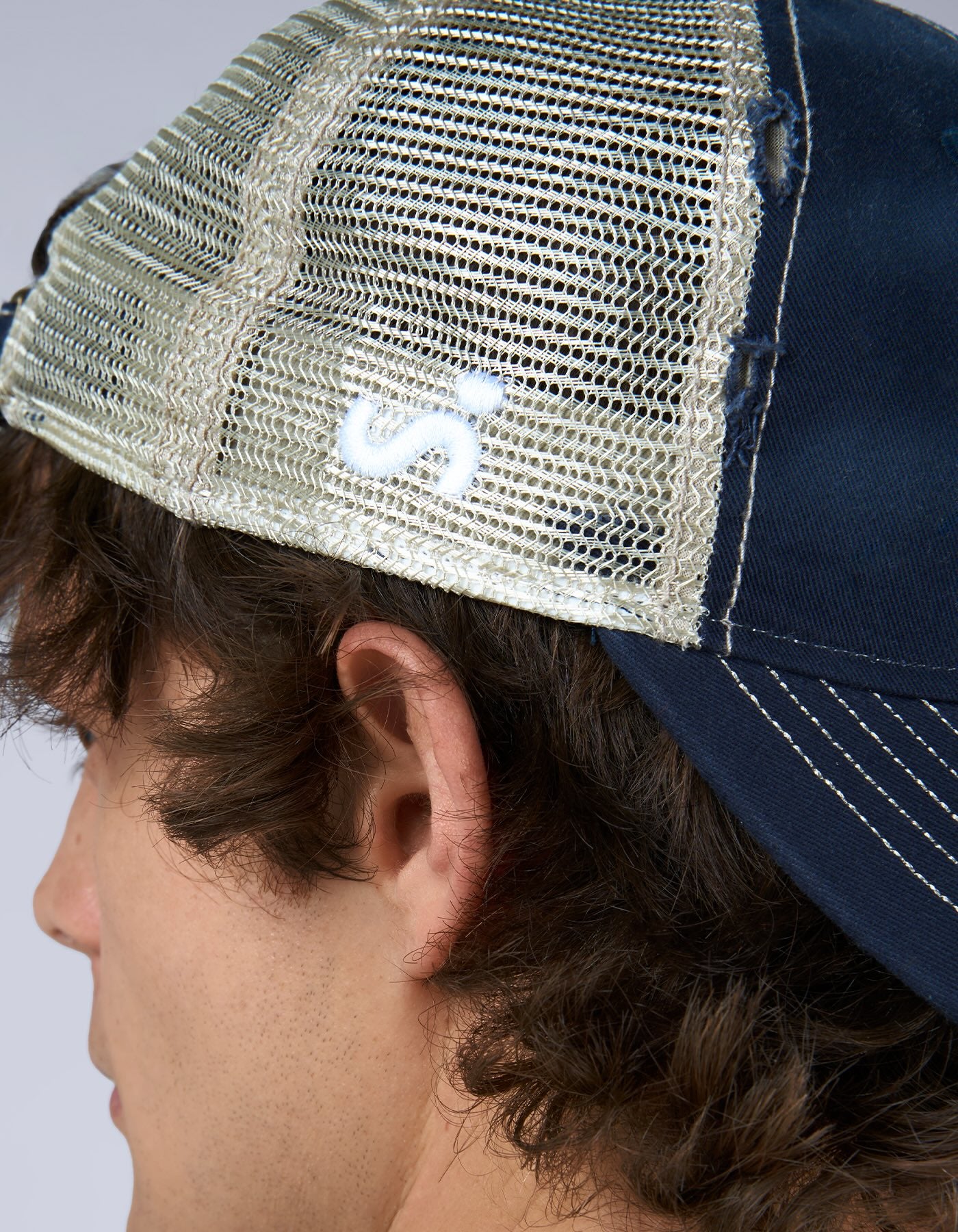 Load Management Services Trucker Hat - Navy - Image 5
