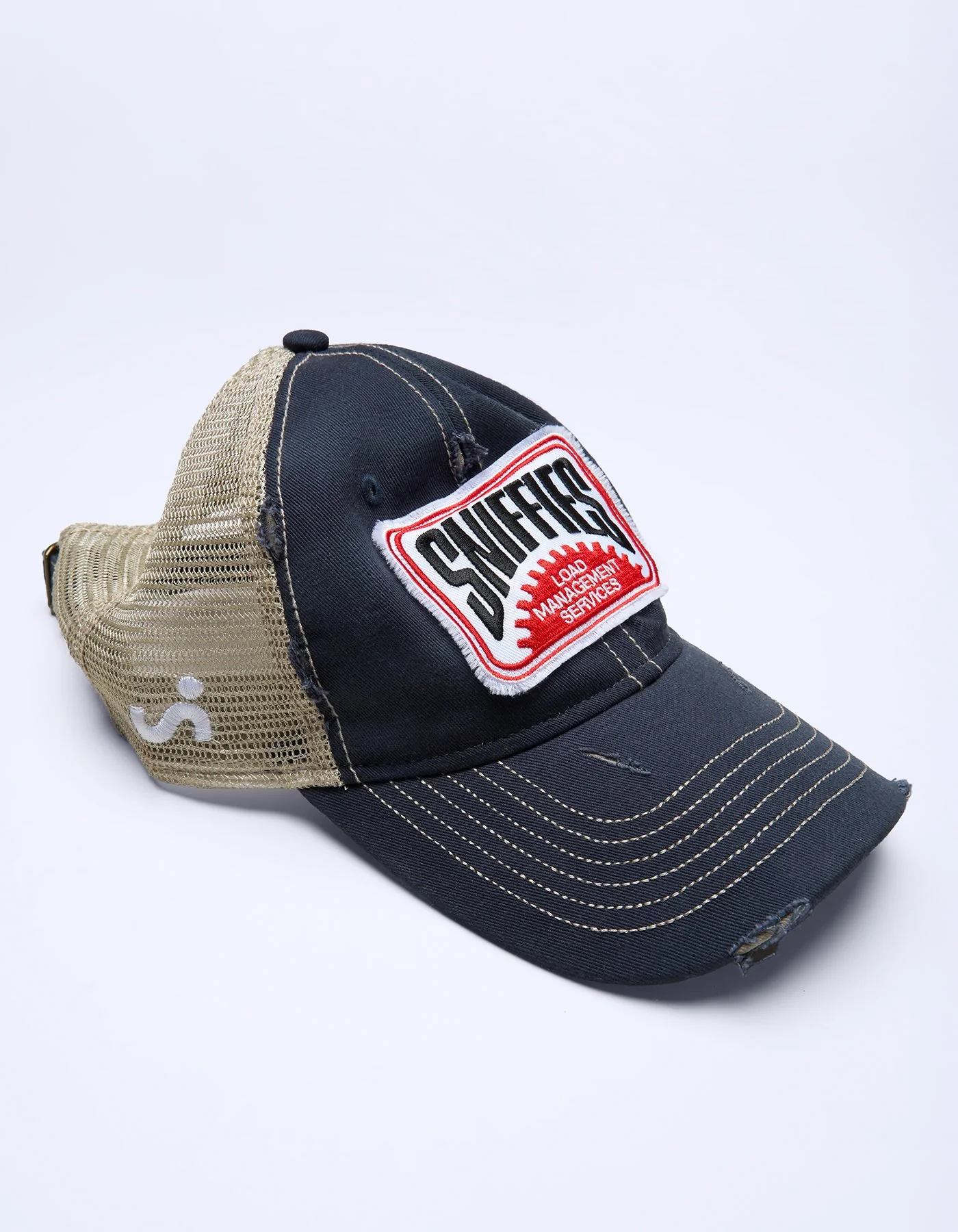 Load Management Services Trucker Hat - Navy - Image 7