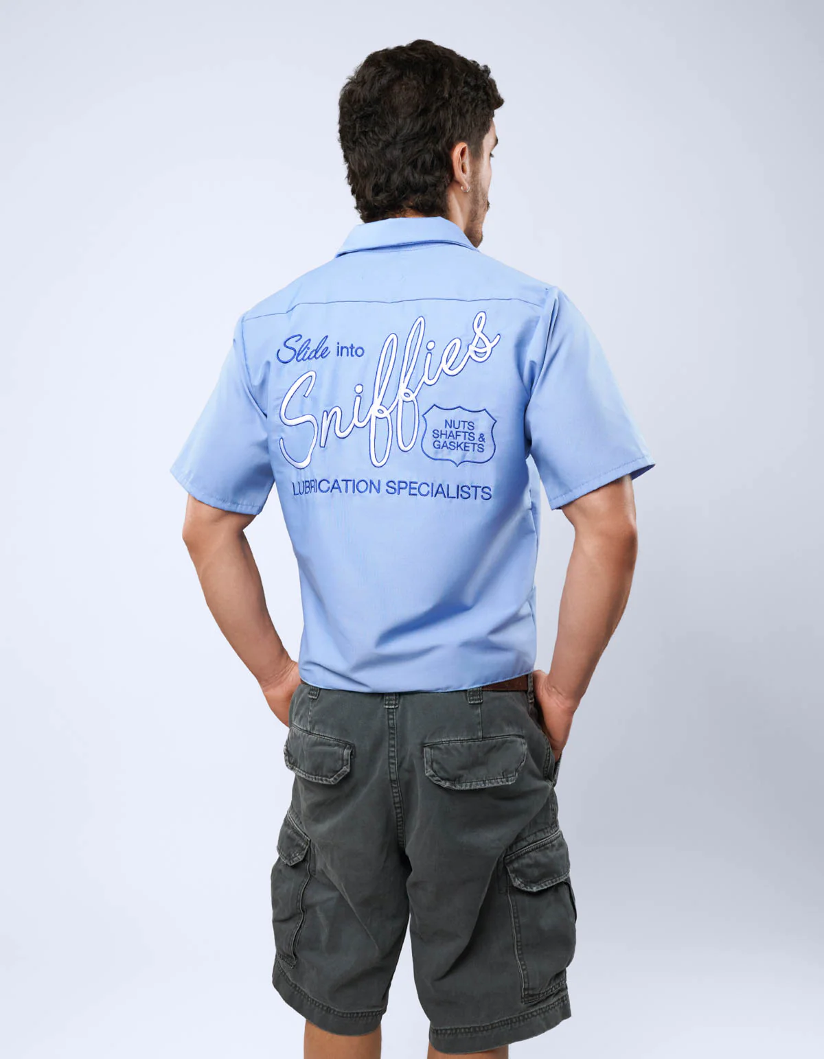 Lubrication Specialist Work Shirt - Blue - Image 6