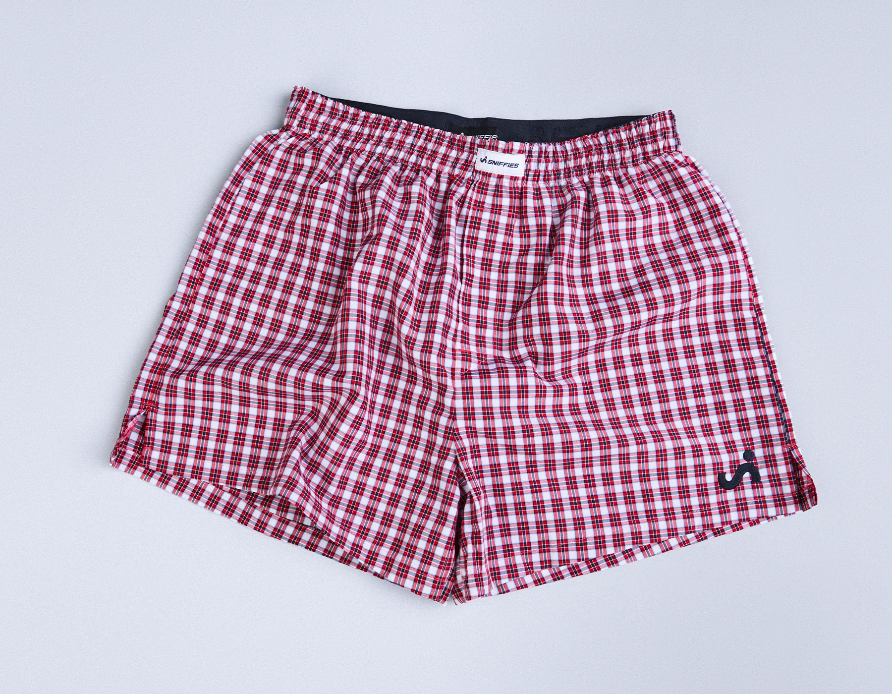 Plaid Boxers - Red Plaid