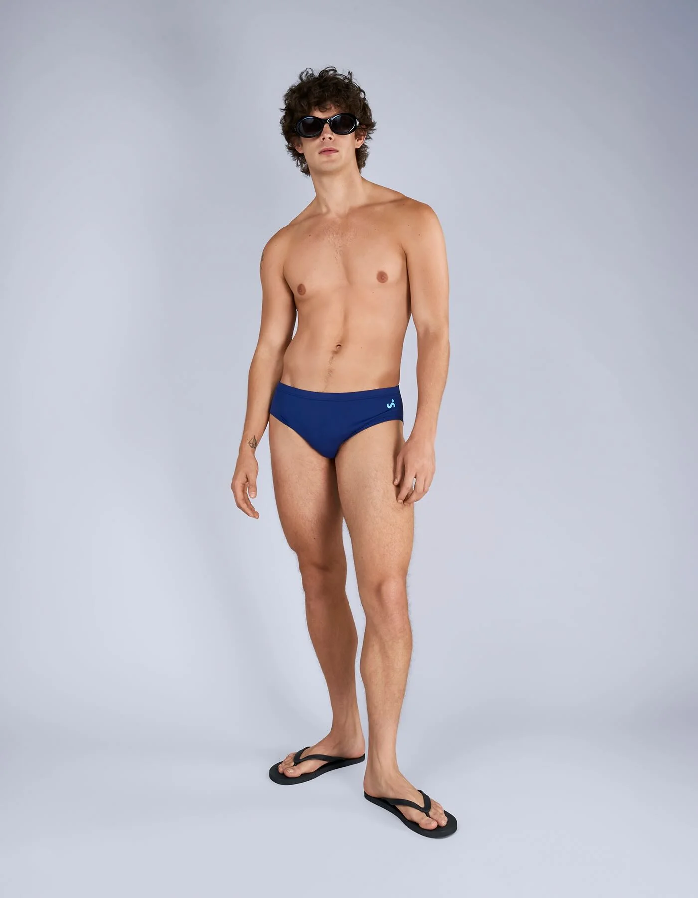 Sniffies Core Swim Brief - Blue - Image 3