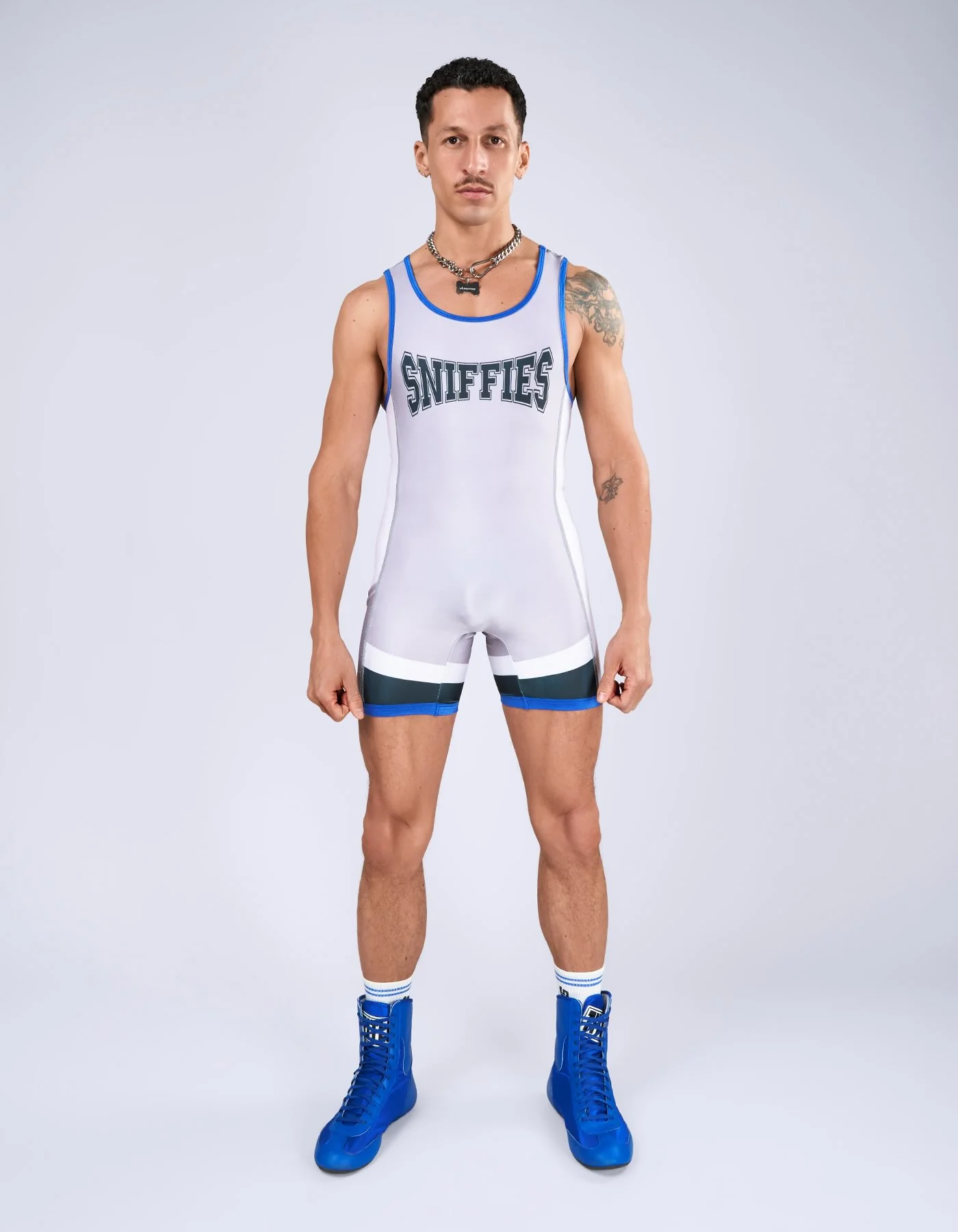 Sniffies Ruff House Singlet - Grey - Image 7