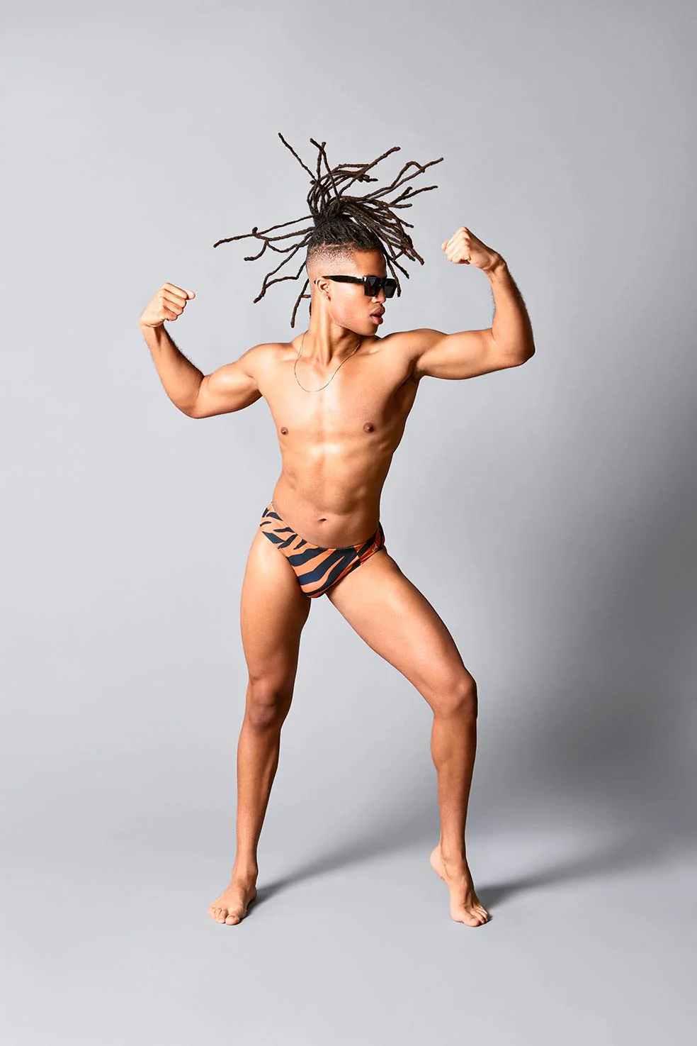 Sniffies Tiger Stripe Speedo - Image 5