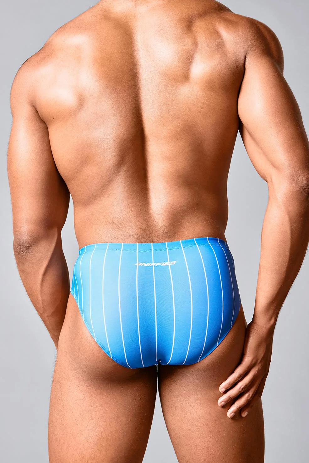 Vintage Striped Speedo - Image 6