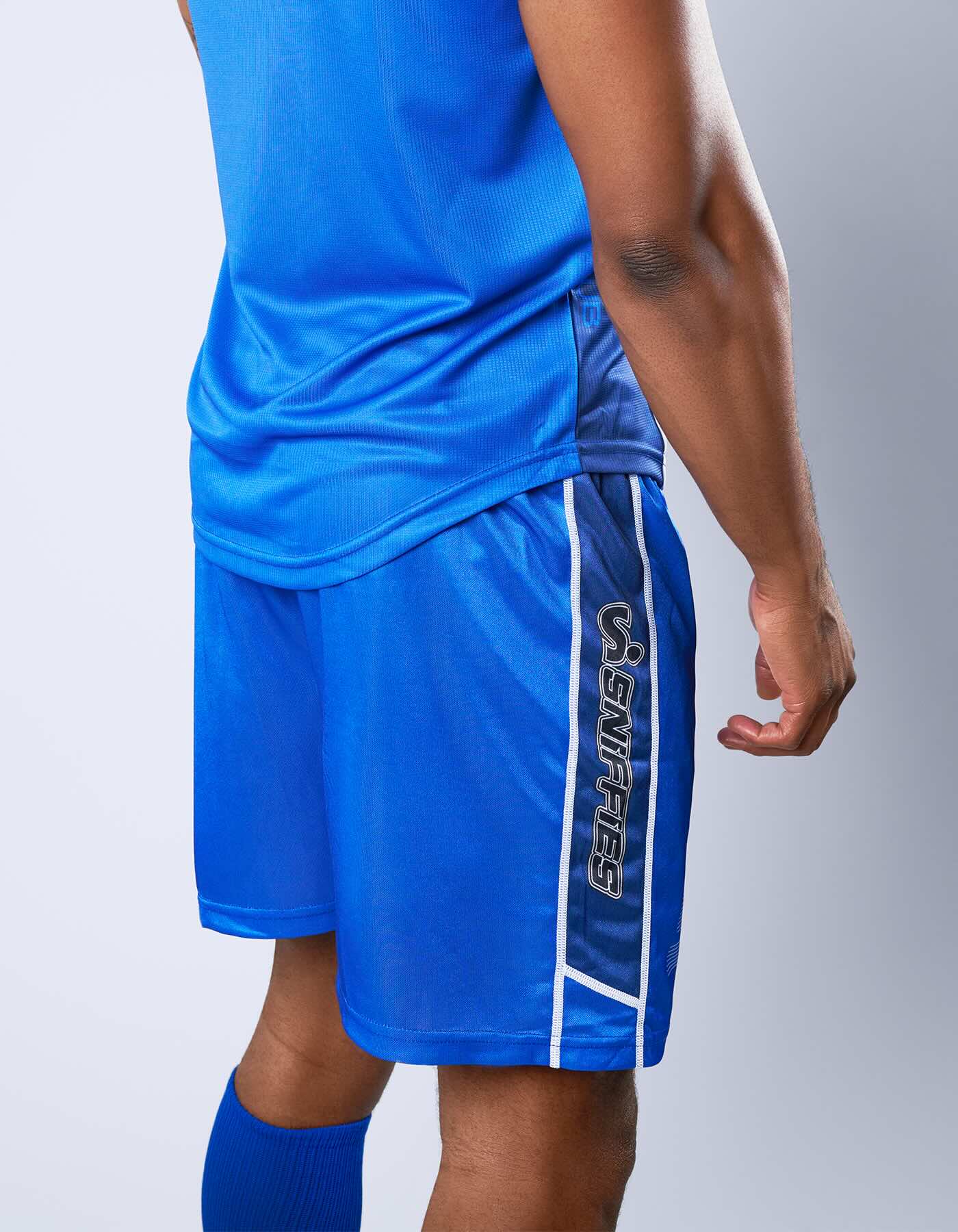 Sniffies Home Soccer Shorts - Blue - Image 4