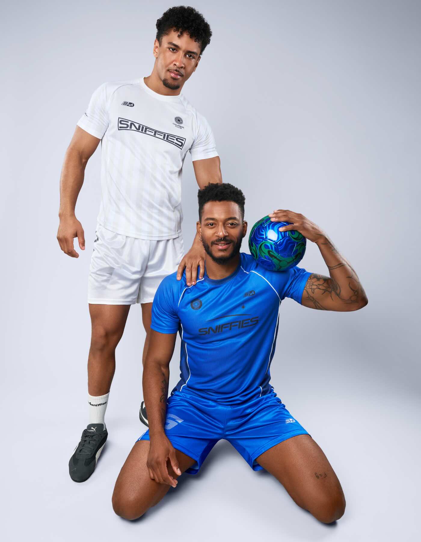 Sniffies Home Soccer Shorts - Blue - Image 9