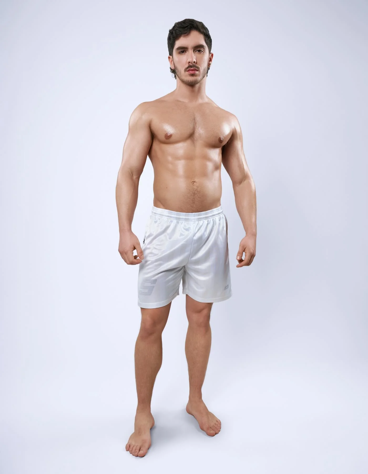 Sniffies Away Soccer Shorts - White - Image 3