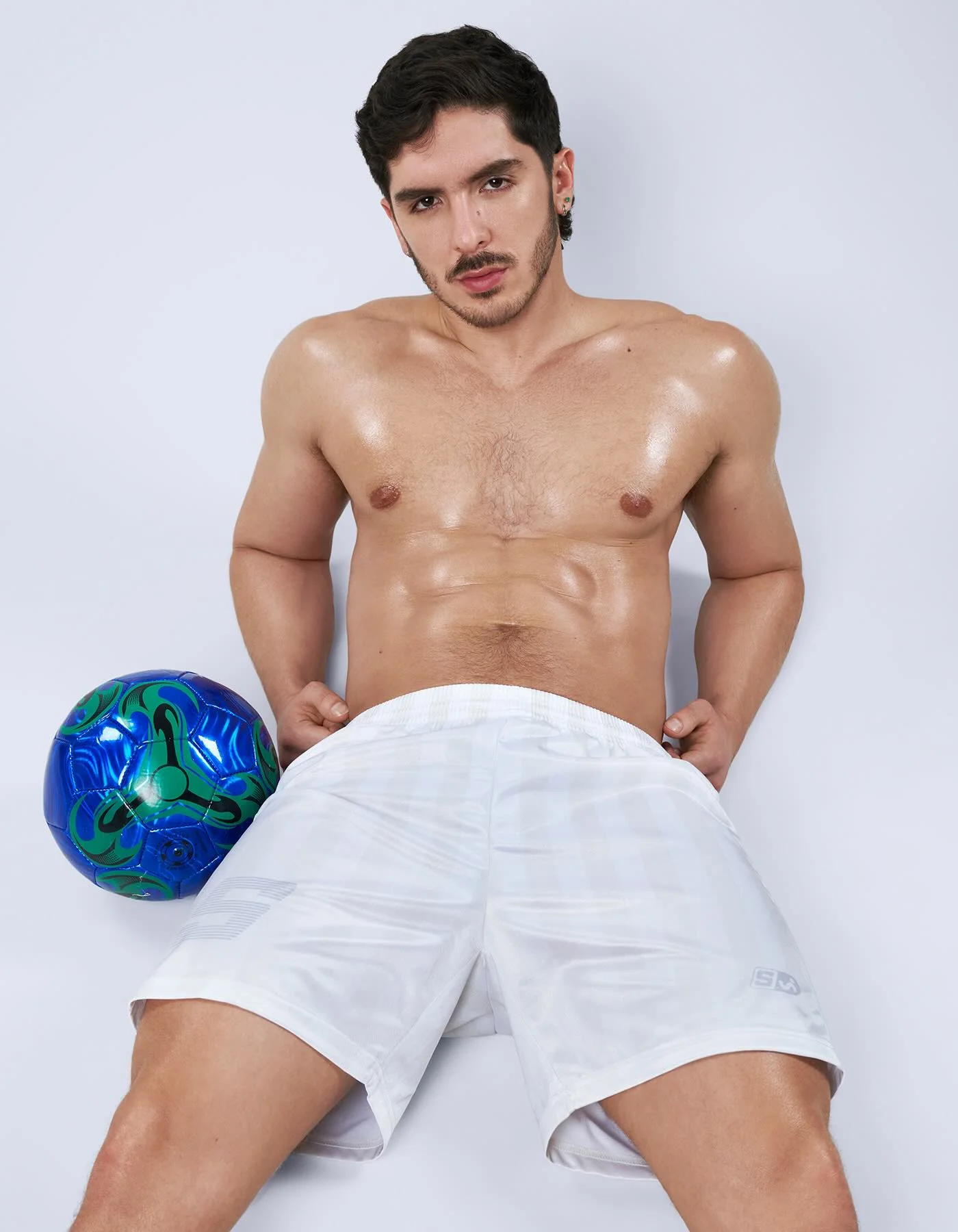 Sniffies Away Soccer Shorts - White - Image 6