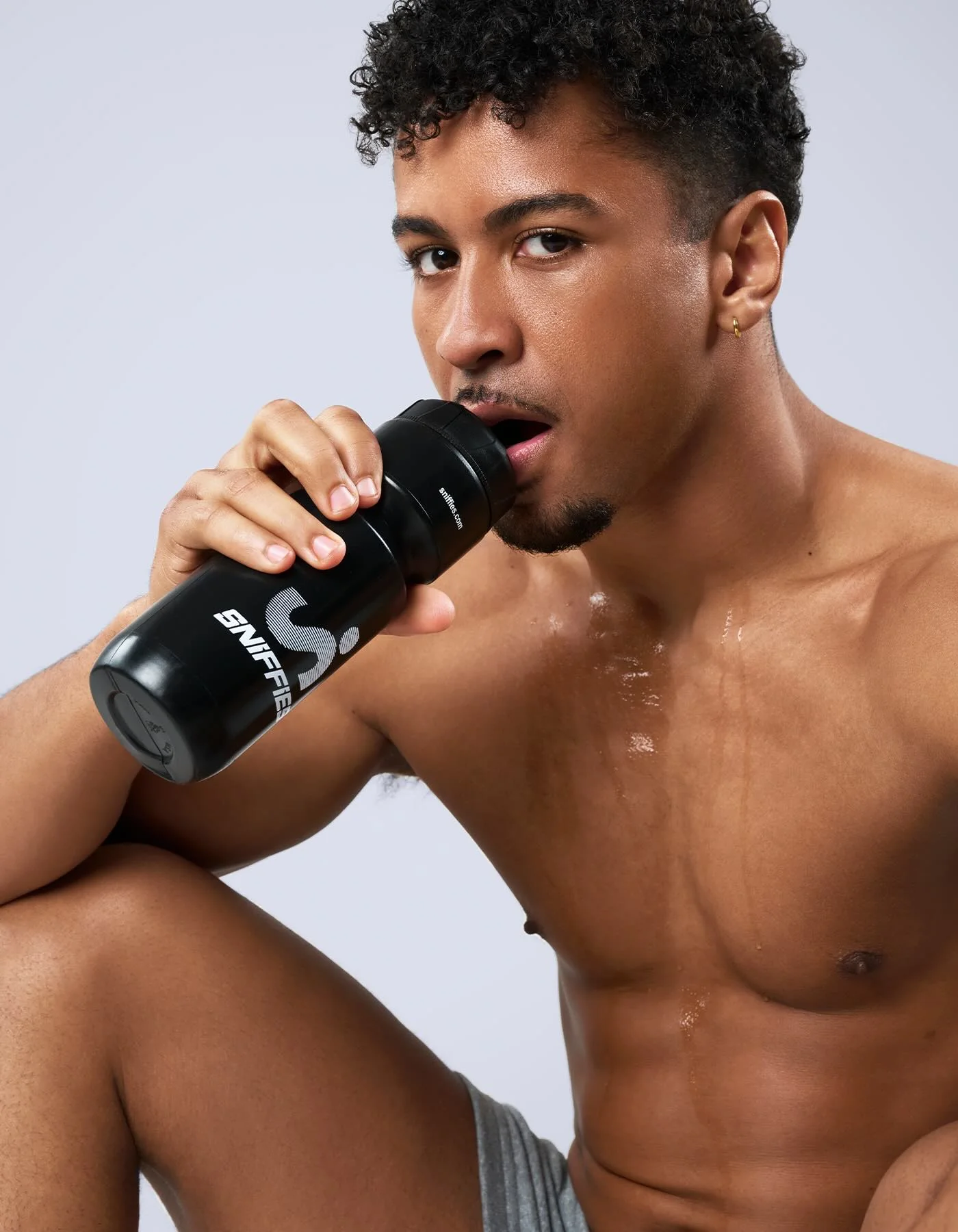 Water Sports Squeeze Bottle - Black - Image 4