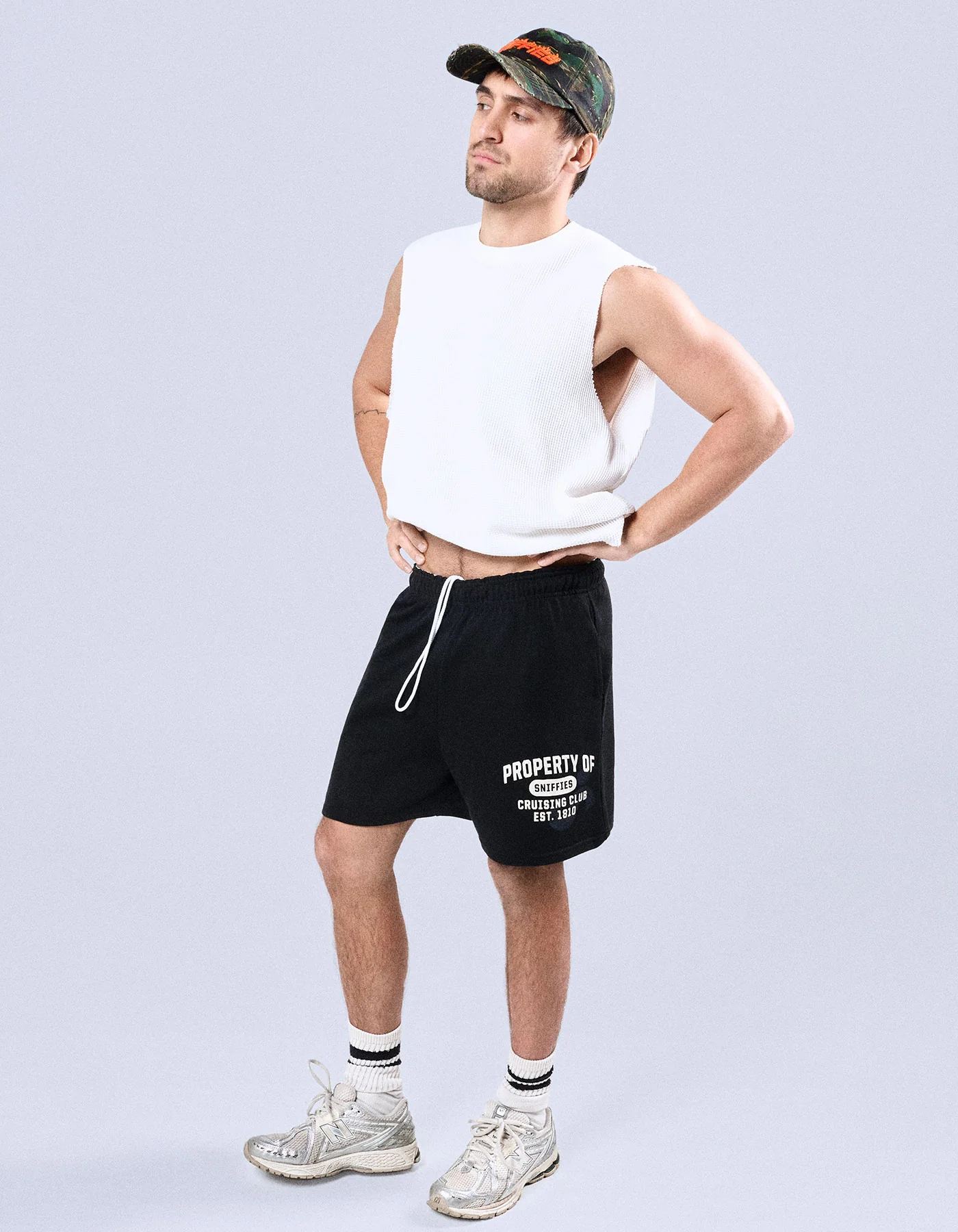 Vintage Phys. Ed. Shorts - Black - Image 3